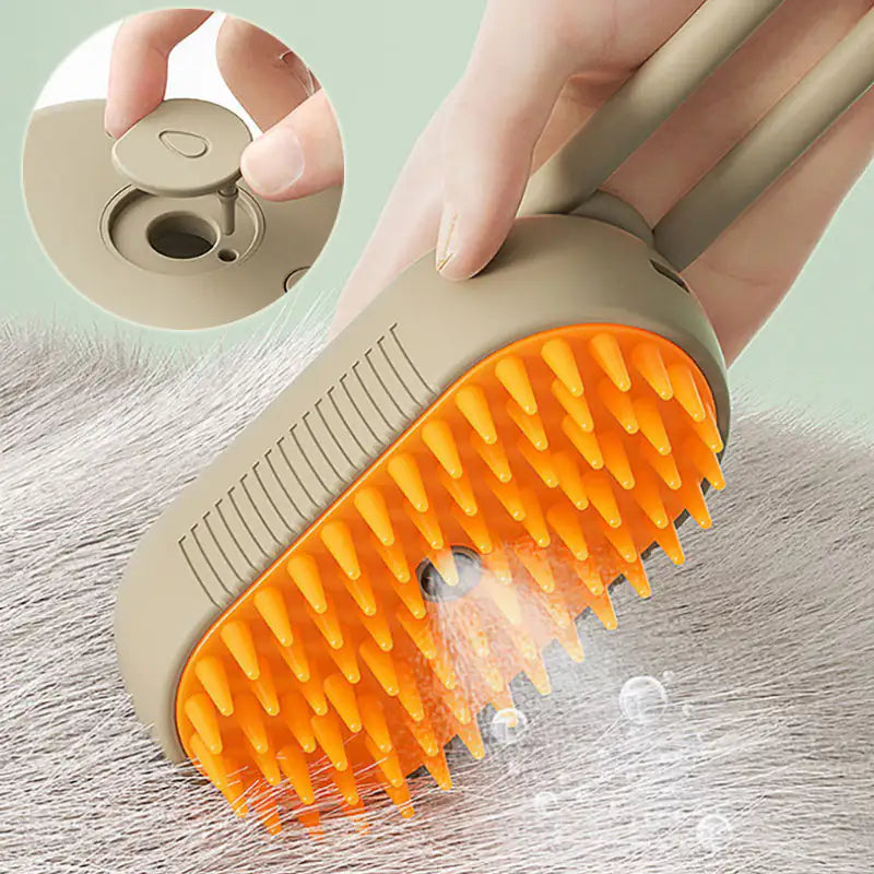 Pet Steam Brush - Electric steam brush for pets