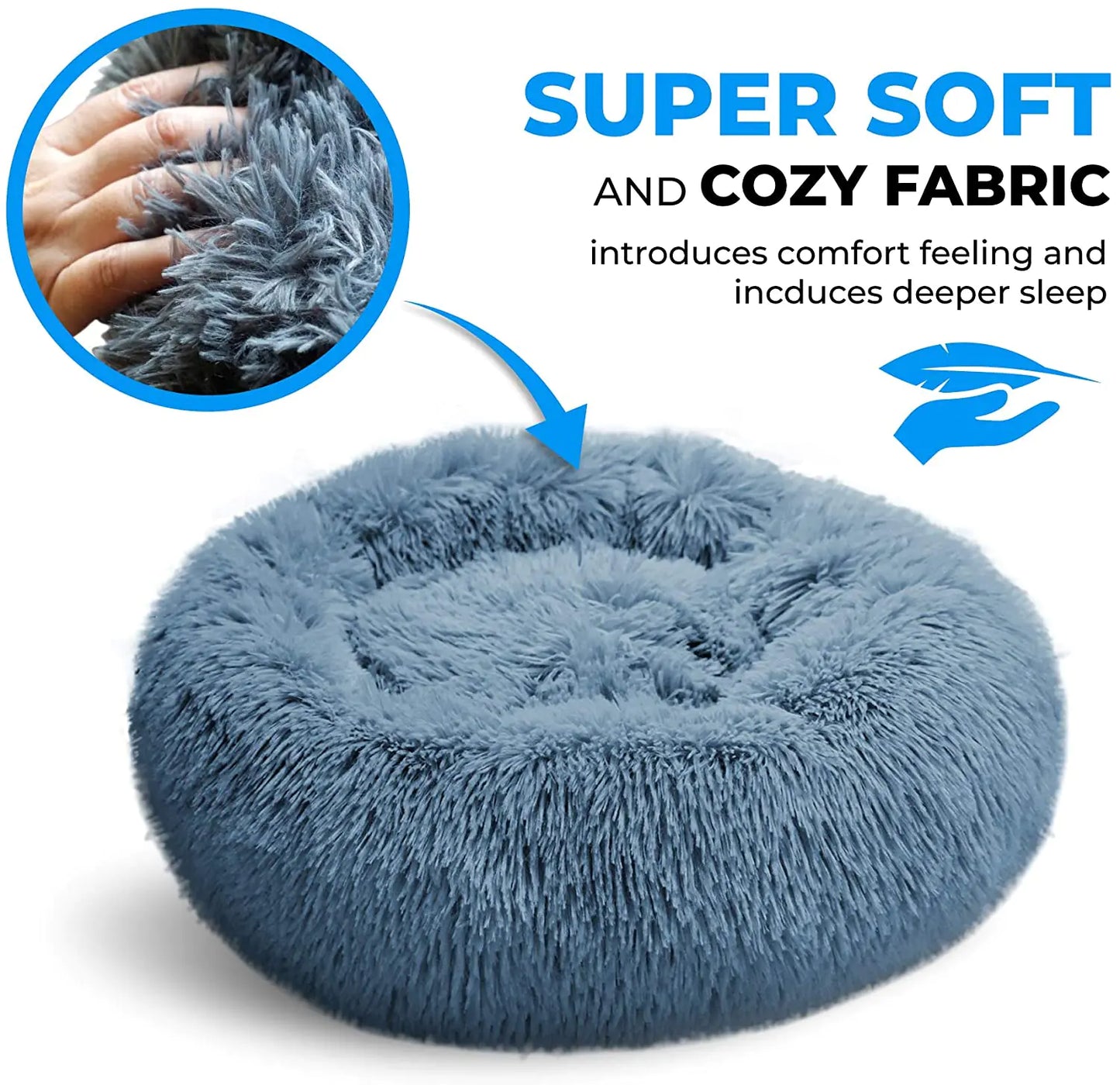 Catnap Comfort - Plush Cat Bed