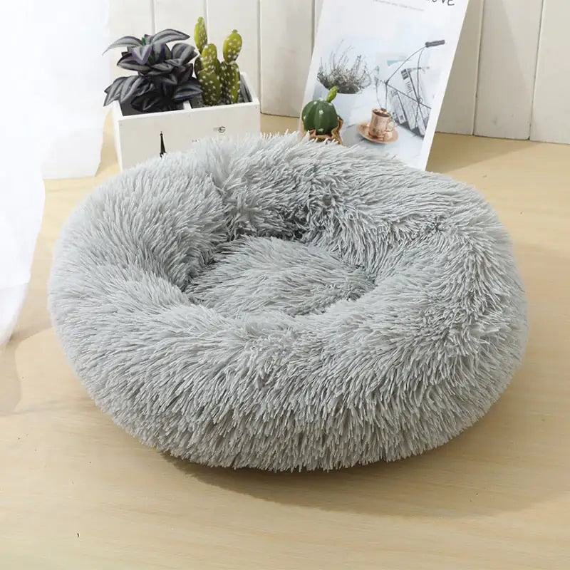 Catnap Comfort - Plush Cat Bed