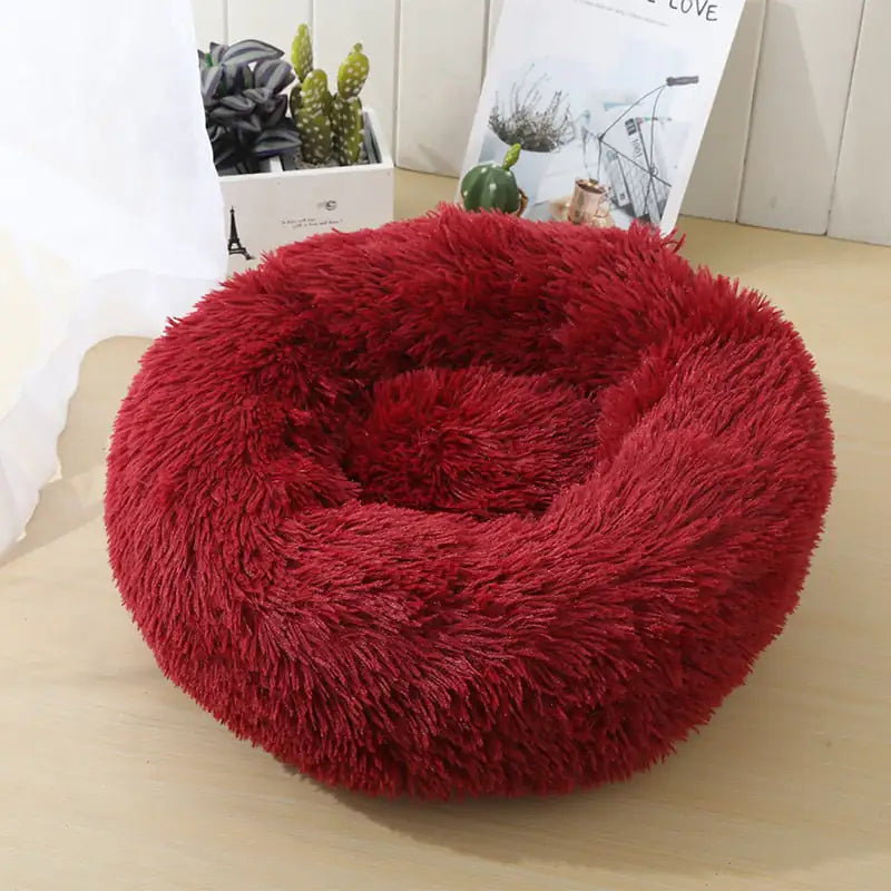 Catnap Comfort - Plush Cat Bed