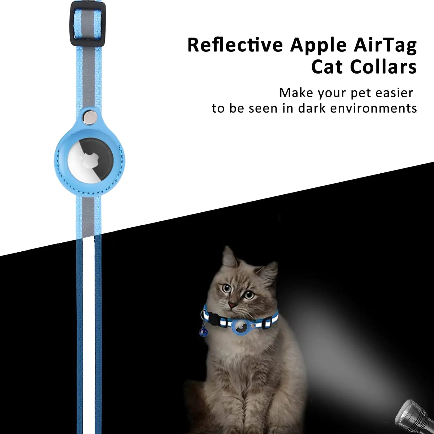 Anti Lost Collar - Pet Tracker collar for Apple AIrTags